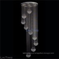 Candelabro de cristal elegante iluminação chuva gota lustre cristais 92021